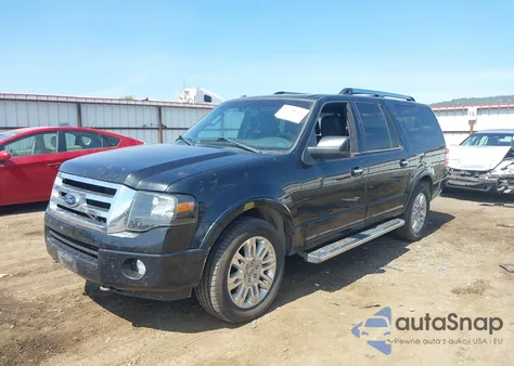 2014 Ford Expedition Max Limited из США, поврежденный, VIN 1FMJK2A55EEF12492